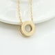 thumbnail image 1 of Collar para mujer, joyería para mujer, joyería de moda para mujer, regalo para mujer, 26 letras en inglés, cadena con nombre, colgante, collares, joyería para mujer, 1 of 2