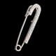 thumbnail image 5 of 2 Piezas Broche Alfileres Fernando Suéter Chal Clip Alfileres De Solapa De Cristal Para Mujeres Niñas Accesorios De Disfraces alfileres de seguridad, 5 of 8