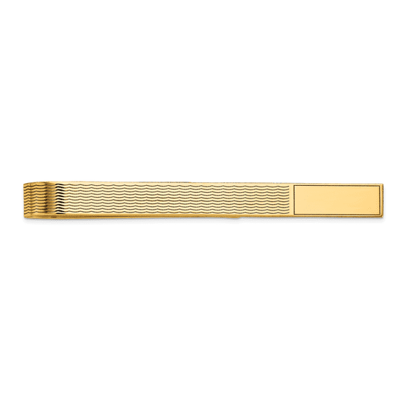 14K Yellow Gold Tie Bar