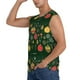 thumbnail image 3 of Fotbe Christmas Men's Camiseta sin Mangas Estampada para Hombres, Playera Casual para Gimnasio, Entrenamiento, Playa-Small, 3 of 7
