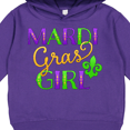 thumbnail image 3 of Inktastic Mardi Gras Girl Toddler Hoodie, 3 of 4