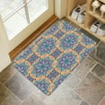 thumbnail image 4 of Bohemian Retro Geometric Design (2) Door Mat Welcome Door Mat for Front Door, Home Entrance, Yard, Floor, Patio, Non Slip Spring Summer Welcome Mat Indoor Outdoor Doormat 30"*17", 4 of 6