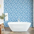 thumbnail image 6 of Ambesonne Watercolor Peel & Stick Wallpaper for Home, Japan Flower, 13"x36", Sky Blue, 6 of 6