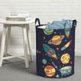 thumbnail image 5 of Laundry Basket, Space (2) Laundry Hamper Waterproof Laundry Bag Clothes Hamper Laundry Bin with Handles for Bedroom, Living Room, Kids Room, 5 of 6