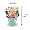 thumbnail image 3 of BSJJY 4Pcs Pop Up Card (Flower Bouquet) for Mother's Day, 3D Flower Card, Pop Up Mother's Day Greeting Card (ABCD), 3 of 9