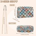 thumbnail image 4 of FORMRS Women Crossbody Purse with Chain Strap Vegan Leather Shoulder Handbag, Colorful Art Pattern, 4 of 7