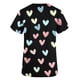 thumbnail image 5 of TaTaai Lightweight Holiday Print Top for Women, V Neck Short Sleeve Casual Blouse with Pockets, Valentine's Day Shirt for Gifting Gift, 5 of 5