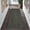 gray brown 2*10ft, variant on Hallway Runner Rug 2x6 Feet Print Braided Washable Runner Rug, Non-Slip Stain Resistant Area Rug Farmhouse Solid Printed Weaving Kitchen Mat Entryway Carpet Rug for Bedside, Brown