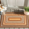 thumbnail image 3 of Safavieh Braided Angel Bordered Machine Washable Reversible Area Rug, Brown/Light Brown, 2' x 3', 3 of 19