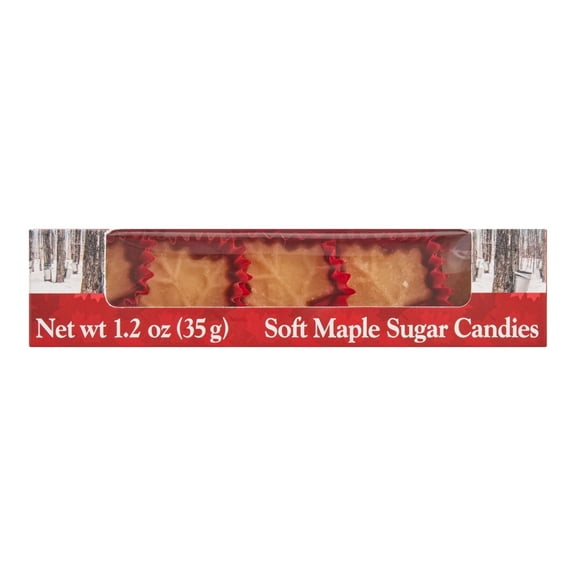 LB Maple Treat Pure Maple Sugar Candy 1.23 oz. Pack of 3