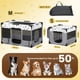 thumbnail image 3 of Corral Para Mascotas DESELL Portátil con Tubos de PVC Reforzado para Gatos, 3 of 9
