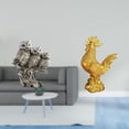 thumbnail image 2 of Escultura Moderna De Búho Y Gallo, Adorno De Mesa Para Sala De Estar, Oficina, Gabinete, Decoración Del Hogar, Feng Shui, Cumpleaños, Aniversarios, Inauguración De La Casa., 2 of 8