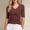 Coffee, variant on T-Shirt Women Short Sleeve V Neck Basic Tees Summer Shirts Cute Tops for Women
