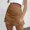 Khaki, variant on DuoJiaJ Ladies Casual Satin Silk High Fanny Pack With Hip Zipper Mini Skirt For Women Skirts For Women Black L