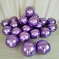 thumbnail image 3 of Metallic Purple Balloons 12 inch Chrome Purple Balloons for Birthday Wedding Anniversary Festival Party Decorations 53 pcs, 3 of 4