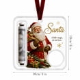 thumbnail image 3 of Christmas Cash Gift Holder Ornament, Acrylic Christmas Money Holder for Cash, Funny Holiday Xmas Tree Hanging Ornaments Decor, 3 of 6