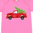thumbnail image 4 of Inktastic Christmas Vintage Truck with Christmas Tree Boys or Girls Baby Bodysuit, 4 of 5