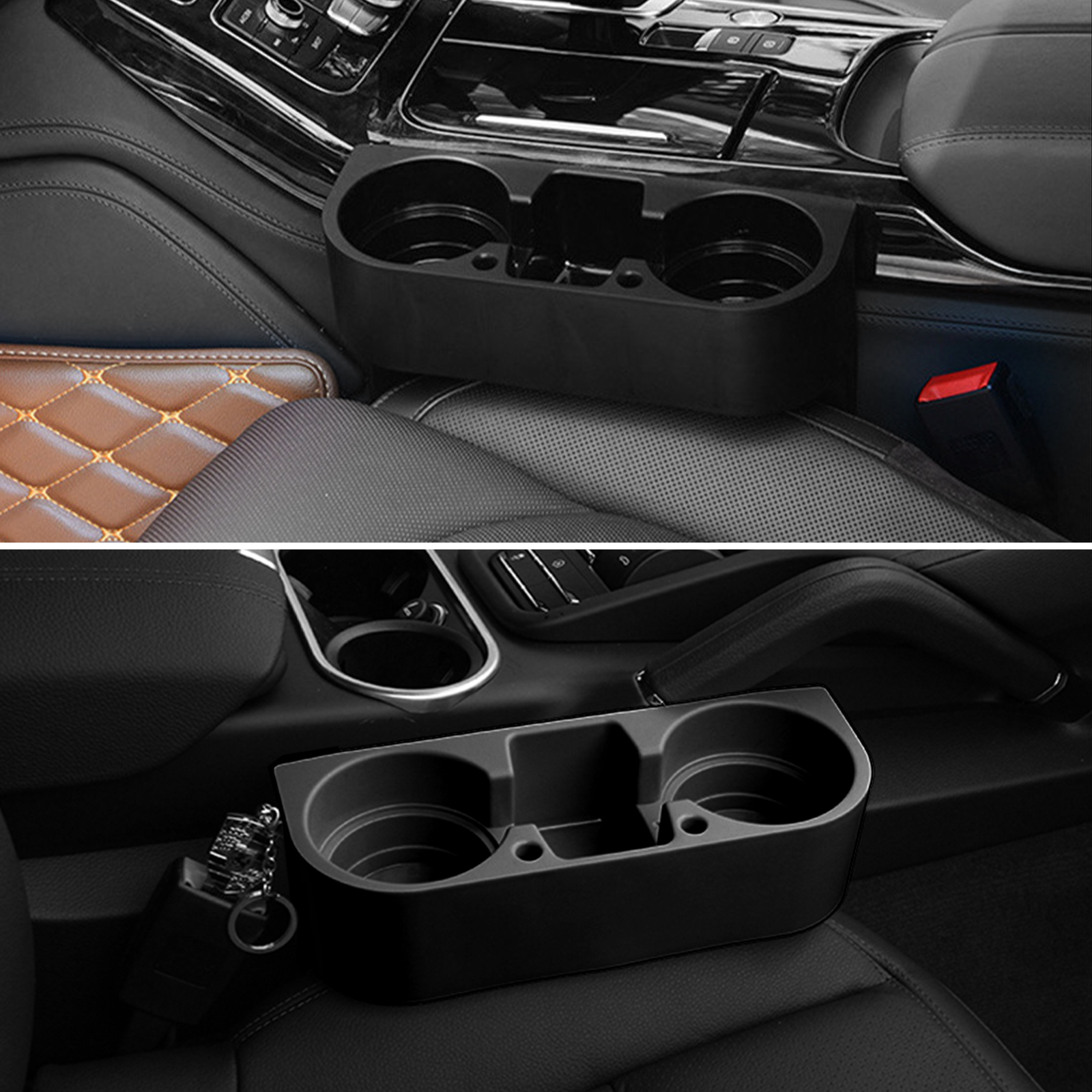 EEEkit Seat Seam Wedge Cup Holder with Storage photo 6