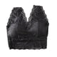 thumbnail image 1 of Sujetador de mujer de encaje Sexy Bralette Girl Elástico con correa de hombro ancha Sujetador Ropa interior de mujer, Negro Scienceny AP001220-02B, 1 of 7