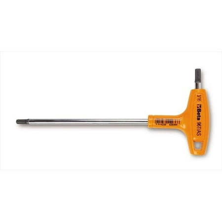 

Beta Tools 000960935 96T 2-5 mm. Offset Hexagon Key Wrenches With High Torque Handles