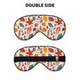 thumbnail image 2 of Fuzoiu Colorful Maple Leaves Print Sleep Masks,Eye Masks with Adjustable Strap for Sleeping,Night Eye Shade for Women Men,Eye Cover for Full Night's Sleep, Travel and Nap, 2 of 7