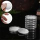 thumbnail image 3 of 8pcs Blank For Laser Engraving, 1.6in Engraving Blank Alloy Coins With Acrylic Protection Box Gold, 3 of 5