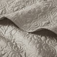 thumbnail image 3 of Home Essence Mansfield Oversized Quilted Throw, Khaki, 3 of 4