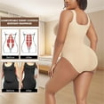 thumbnail image 4 of ANYFIT WEAR Women Plus Size Bodysuit Shapewear Seamless Tummy Control Body Shaper Sleeveless Going Out Tops, 4 of 6