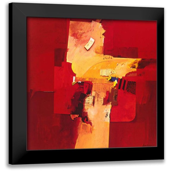 den Boon, Theo 12x12 Black Modern Framed Museum Art Print Titled - Broken dreams