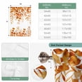 thumbnail image 6 of Orange Eucalyptus Leaves Tie Up Curtains for Windows, Adjustable Balloon Window Shades, Spring Summer Botanical Kitchen Window Treatments Farmhouse Short Curtains with Rod Pocket 42"x45", 6 of 8