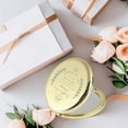 thumbnail image 4 of Espejo compacto Soulpetals dorado regalo para nuera, 4 of 4
