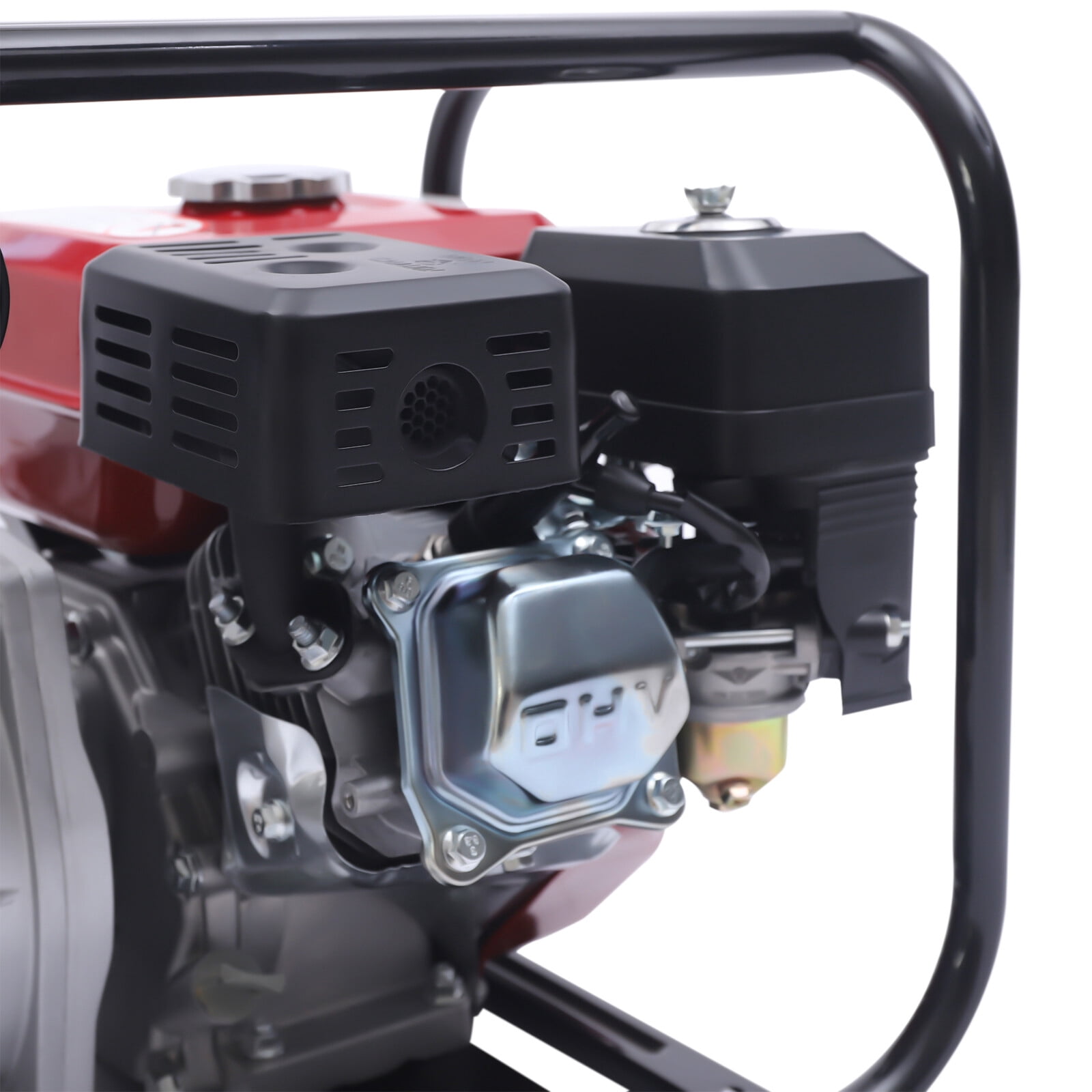 YIYIBYUS 3" 7.5HP Water Pump Farm Irrigation Drainage Transfer Pump Agriculture Sprinkler Watering Landscaping Gardening Gas Power Pump