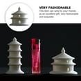 thumbnail image 6 of MLINS  Garden Statues Zen Miniature Pagoda Figure Chinese Style Ornament, 6 of 8