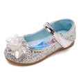 thumbnail image 1 of Zapatos de princesa de cristal para niños de Disney, nuevos zapatos de primavera para niñas elsa, zapatos de fondo suave para bebés, zapatos de rendimiento, zapatos de 34 plantillas de 21,2 cm Gao Jinjia LED, 1 of 2