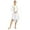 White, variant on Women Liturgical Dancewear Praise Dance Dresses Irregular Lyrical Dance Dress Worship Tunic Black S