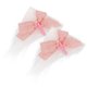 thumbnail image 1 of KAKOWELY 1 par de pinzas para el pelo con orejas de gato, lindas horquillas con lazo, tocado para cosplay de Lolita, 1 of 5