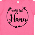 thumbnail image 4 of Inktastic World's Best Nana Girls Toddler T-Shirt, 4 of 5