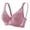 Purple, variant on purcolt Women's Floral Lace Minimizer Bra Full Coverage Wireless Bras Soft Lift Supportive Lightly Lined Bralettes Everyday Bras for Women No Underwire
