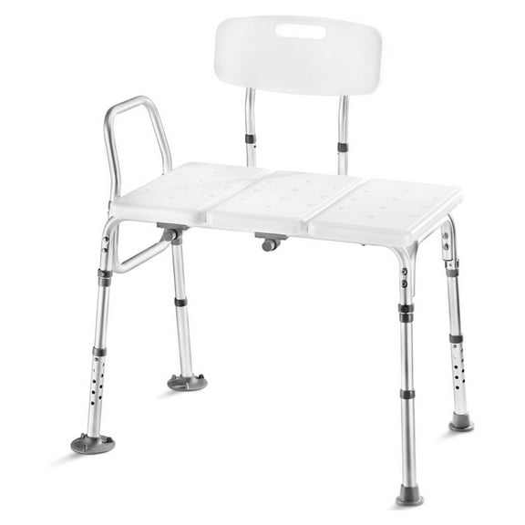Transfer for Bathtub Shower Chair Shower Chair for Inside Shower Shower Chair for Elderly and Disabled Adjustable Height Shower Holds Weight up to 400 Lbs FSA/HSA Eligible