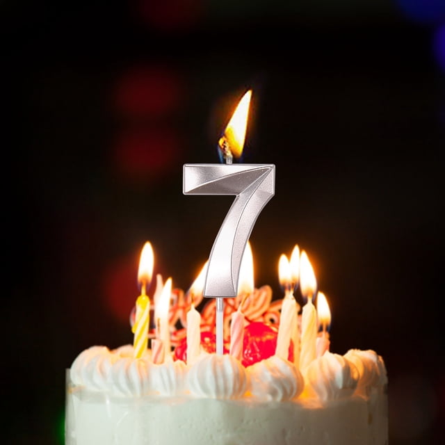 Hbdhejl Birthday Candles Extended Big Number Candle Multicolor 3D Design Cake Topper Decoration For Any Celebration
