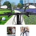thumbnail image 4 of Eigraketly Bicicleta izquierda derecha espejo ajustable a prueba de explosiones Universal gran angular Reflector conjunto giratorio resistente no roto vista Ciclismo Izquierda Eigraketly OD026723-02, 4 of 6