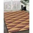 thumbnail image 3 of Ahgly Company Machine Washable Indoor Rectangle Abstract Fire Brick Red Area Rugs, 8' x 10', 3 of 7