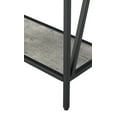 thumbnail image 6 of Convenience Concepts Tucson Console Table with Shelf, Faux Birch/Black, 6 of 9