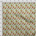 thumbnail image 4 of oneOone Cotton Poplin White Fabric Tropical Leaf Craft Projects Decor Fabric Printed By The Yard 42 Inch Wide, 4 of 5