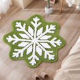 thumbnail image 5 of Byujiro Christmas Door Mat Snowflakes Rug Winter Snowflake Doormat Snowflake Welcome Mat Cute Christmas Decorative Non-Slip Washable Door Mats for Indoor Outdoor Entrance Home Bathroom, 5 of 6