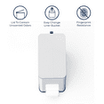 thumbnail image 3 of Nine Stars Bathroom Trash Can, 3 Gallon stainless steel, Step Garbage Bin with Soft Close lid, White, 3 of 10