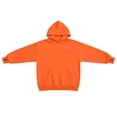 thumbnail image 5 of DHFJKG Womens Mens Hoodies With Large Pockets Long Sleeve Sweatshirt Solid Color Loose Pullover Tops, 5 of 7