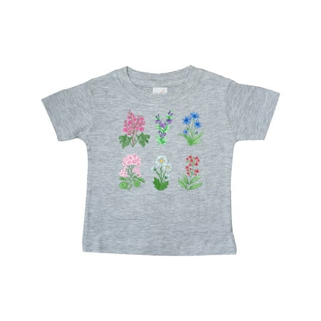 

Inktastic Beautiful Wild Flowers Gift Baby Boy or Baby Girl T-Shirt