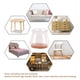 thumbnail image 3 of 16 Protectores de Suelo para Patas de Silla Antideslizantes para Reducir el Ruido Fundas de Almohadillas para Muebles de Fieltro de Silicona ANGGREK Otros, 3 of 8