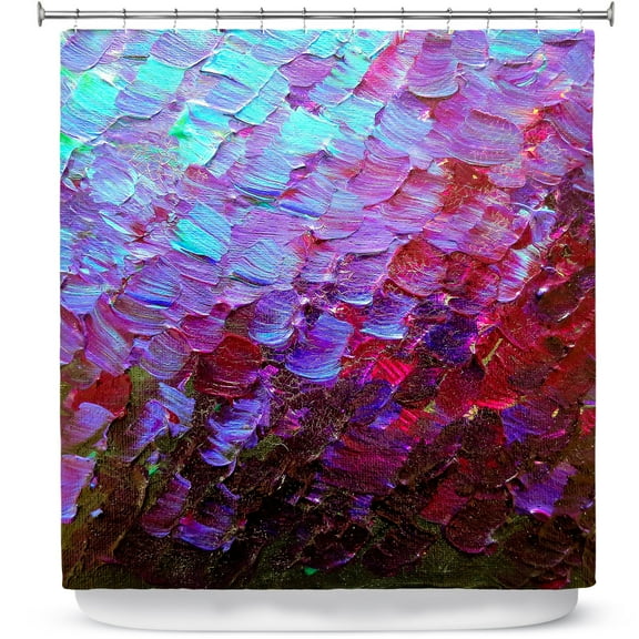 Shower Curtains 70" x 84" from DiaNoche Designs by Julia Di Sano - Fish Scales